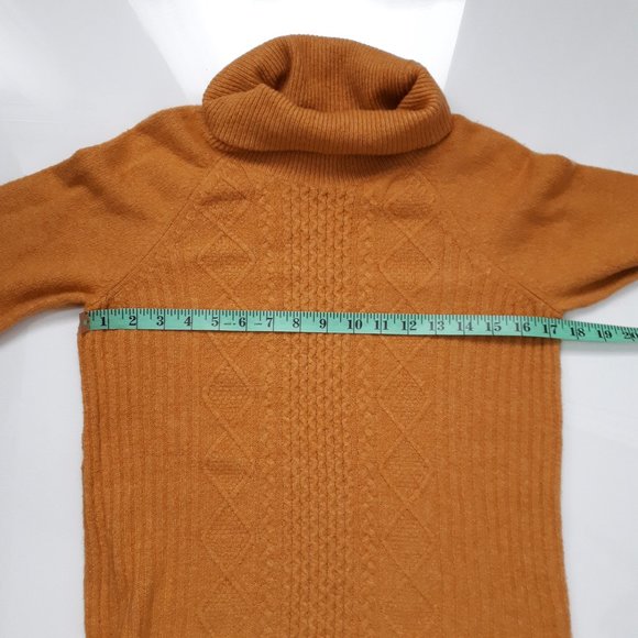 Northern Reflections Ochre Knit Sweater NWT - Picture 3 of 8